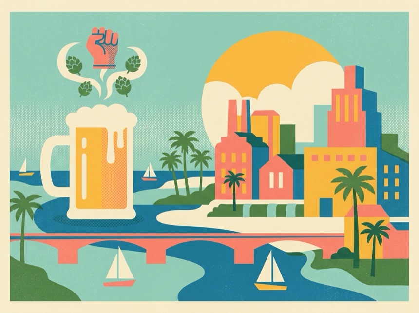 A stop on the brewery trail