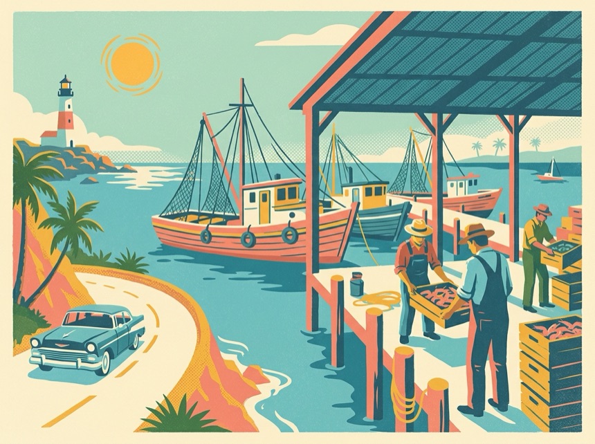 Mayport fishing village