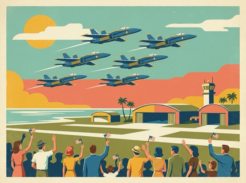NAS Jax Air Show (Blue Angels)