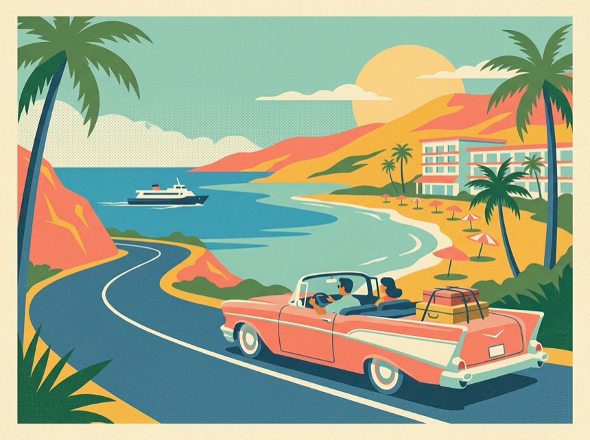 Oceanfront camping — tents, RVs and cabins