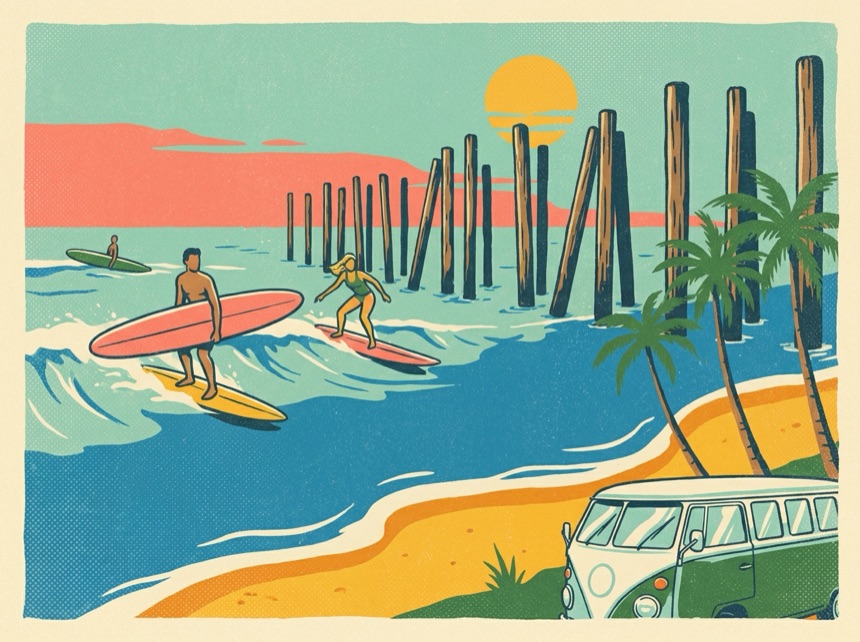 The Poles — Northeast Florida's premier surf break